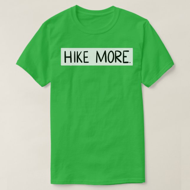 T-shirt Plus de randonnée (Design devant)