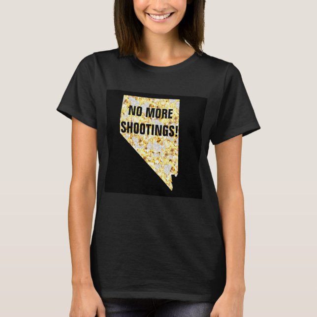T-SHIRT PLUS DE SHOOTINGS NEVADA (Devant)
