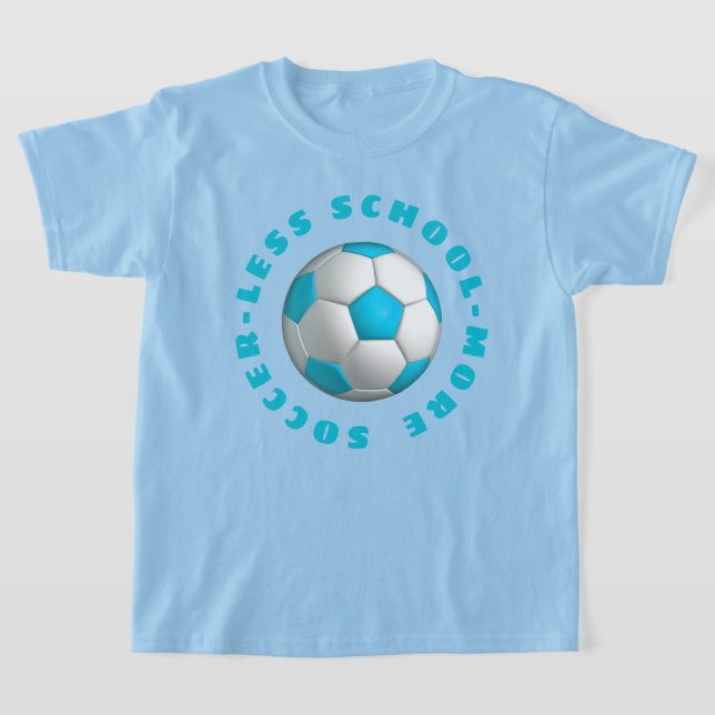 T-shirt Plus de soccer Turquoise (Poser)