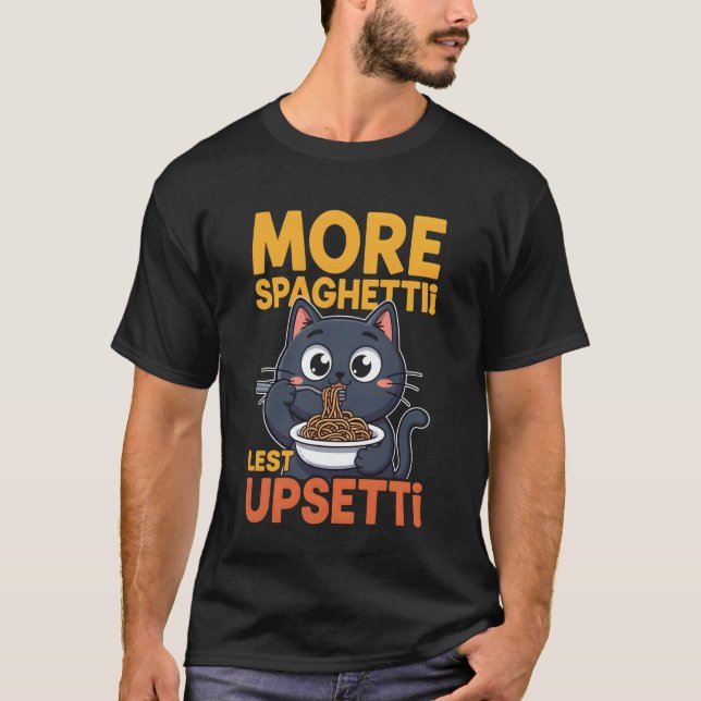 T-shirt Plus de Spaghetti Moins de Chemises Upsetti Amoure (Devant)