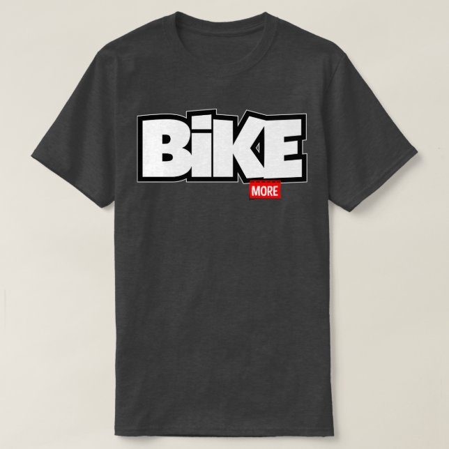 T-shirt Plus de vélo (Design devant)