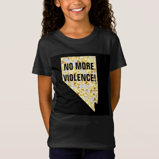 T-Shirt PLUS DE VIOLENCE NEVADA (Devant)