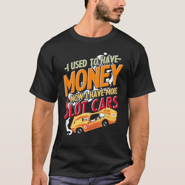 T-shirt Plus de voitures à fente (Devant)