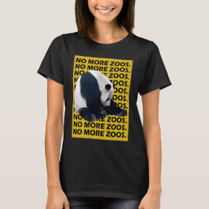T-shirt Plus de zoos Panda Jaune