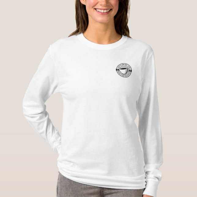 T-shirt Plus d'Espresso Moins de Dépression – Design de Ci (Devant)