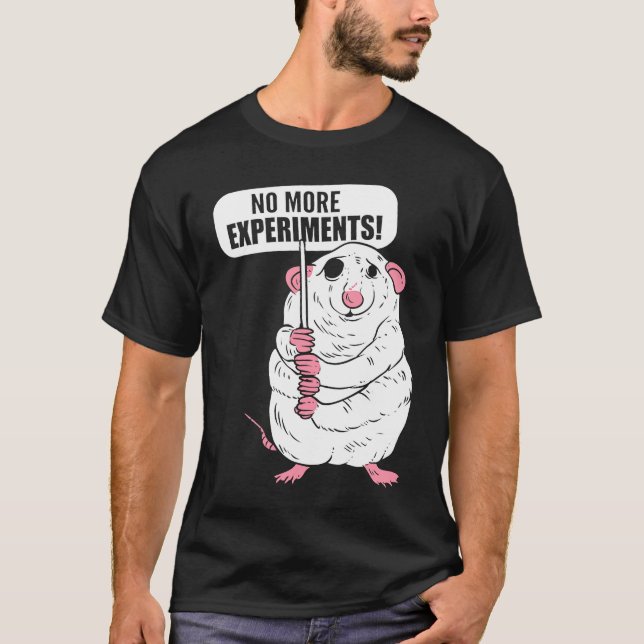 T-shirt Plus d'expériences Conservationniste ou Écologiste (Devant)