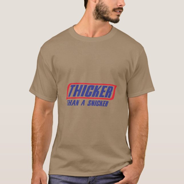 T-shirt Plus Épais Qu'un Rire (Devant)