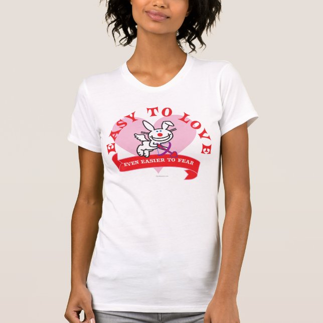 T-shirt Plus facile à craindre (Devant)