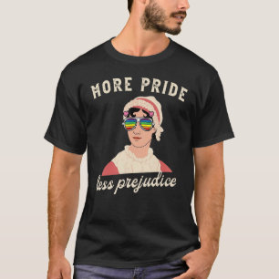 T-shirt Plus Fierté Moins Préjudice Fière alliée LGBT Fier