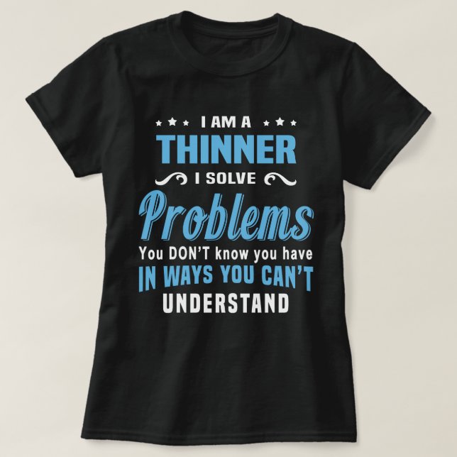 T-shirt Plus fin (Design devant)