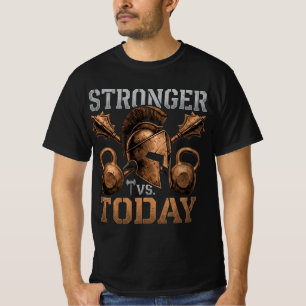 T-shirt Plus Fort que Hier Dépassez Votre Meilleur Vous