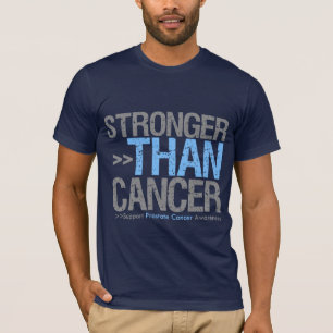 T-shirt Plus fort que le Cancer - cancer de la prostate