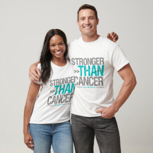 T-shirt Plus fort que le Cancer - cancer du col de