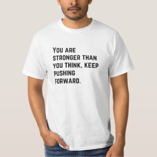 T-shirt plus fort, t-shirt de motivation, inspirat