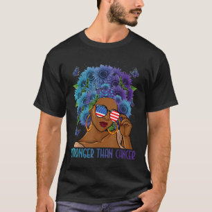 T-shirt Plus forte que le cancer Prévention du suicide Sen