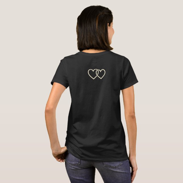 T-shirt 'Plus forts ensemble'  (Dos entier)