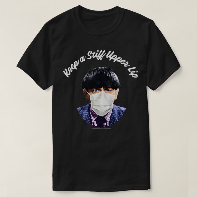 T-shirt Plus Gardez une haute lèvre rigide Premium (Design devant)