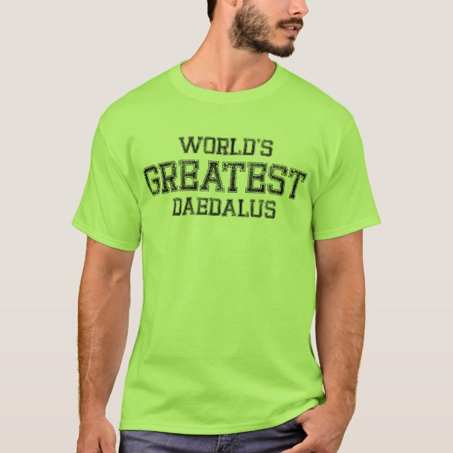 T-shirt Plus grand Daedalus du monde (Devant)