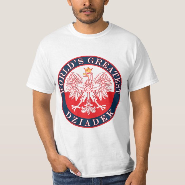 T-shirt Plus grand Dziadek du monde (Devant)