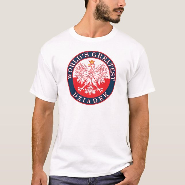 T-shirt Plus grand Dziadek du monde (Devant)