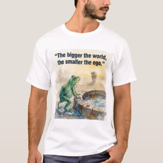 T-shirt Plus grand est le monde.