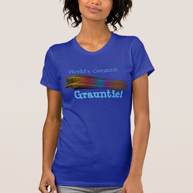 T-shirt Plus grand Grauntie du monde ! (Devant)