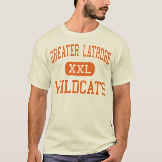 T-shirt Plus grand Latrobe - chats sauvages - junior - (Devant)