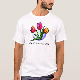 T-shirt Plus grand Oma du monde