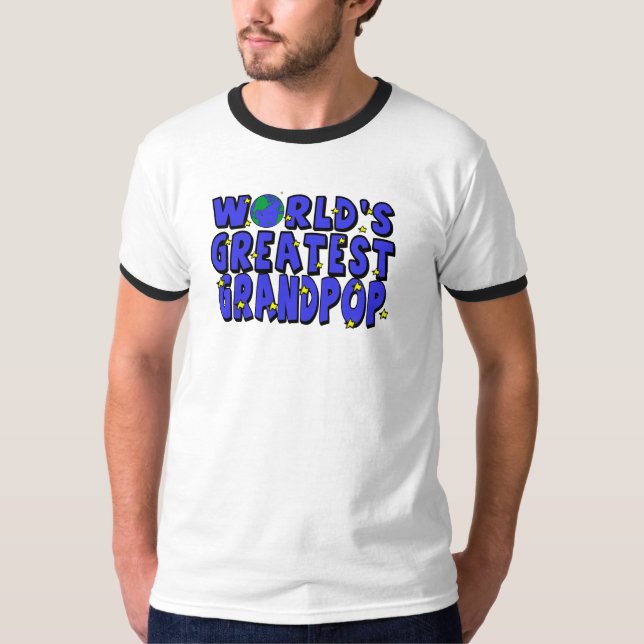 T-shirt Plus Grand Papi du Monde (Devant)