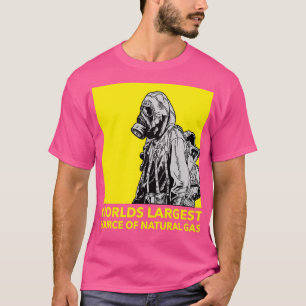T-shirt Plus grande source de gaz naturel dans le monde 39