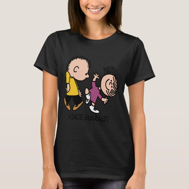 T-shirt Plus grands succès de Peanuts Rockin out to 'Linus (Devant)