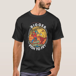 T-shirt Plus Gros Poisson À Frire Pêche Pêcheurs 1