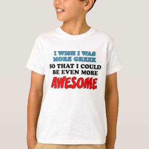 T-shirt Plus impressionnant plus grec