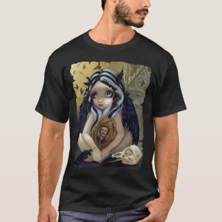 T-shirt Plus jamais - Edgar Allan Poe - chemise féerique