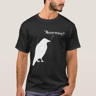 T-shirt Plus jamais Raven - chemise d'Edgar Allen Poe