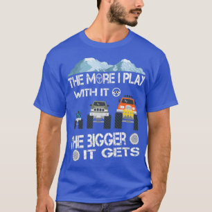 T-shirt Plus je joue avec ça, plus il s'envole