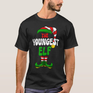 T-shirt Plus jeune famille d'elfes groupe assorti Joyeux N