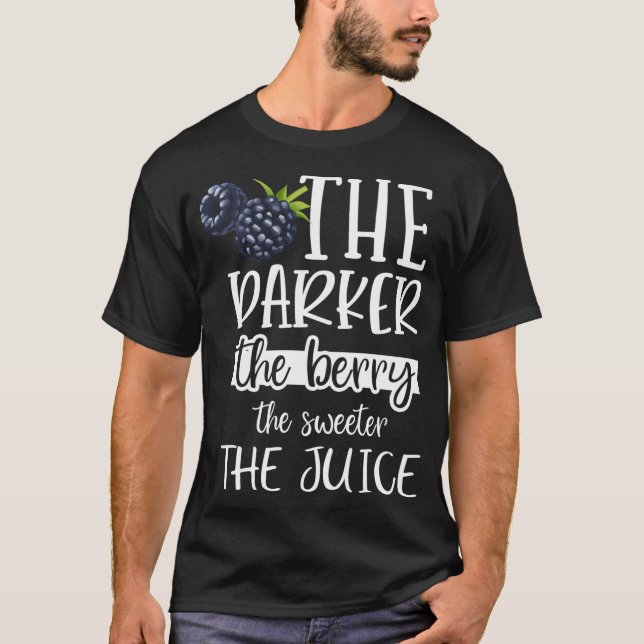 T-shirt Plus Le Berry Est foncé Plus Le Jus Fruit L (Devant)