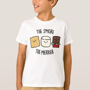 T-shirt Plus Le Merrier Drôle Pun Plus