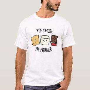T-shirt Plus Le Merrier Drôle Pun Plus
