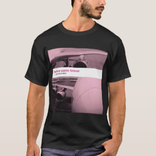 T-shirt Plus Loin Semble Pour Toujours - La Lune Est En Ba