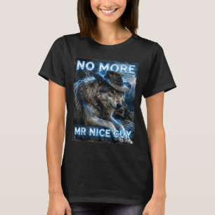 T-shirt Plus monsieur gentil mème cringe loups drôle alpha