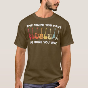 T-shirt Plus On A De Mal, Gui Guitariste