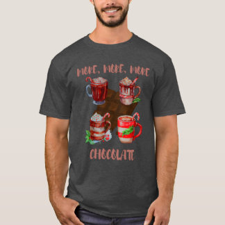 T-shirt Plus plus plus famille de chocolat