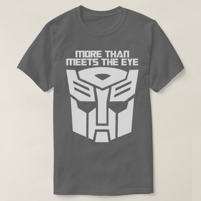 T-shirt PLUS QUE DE RENCONTRER LES AUTOBots (Design devant)