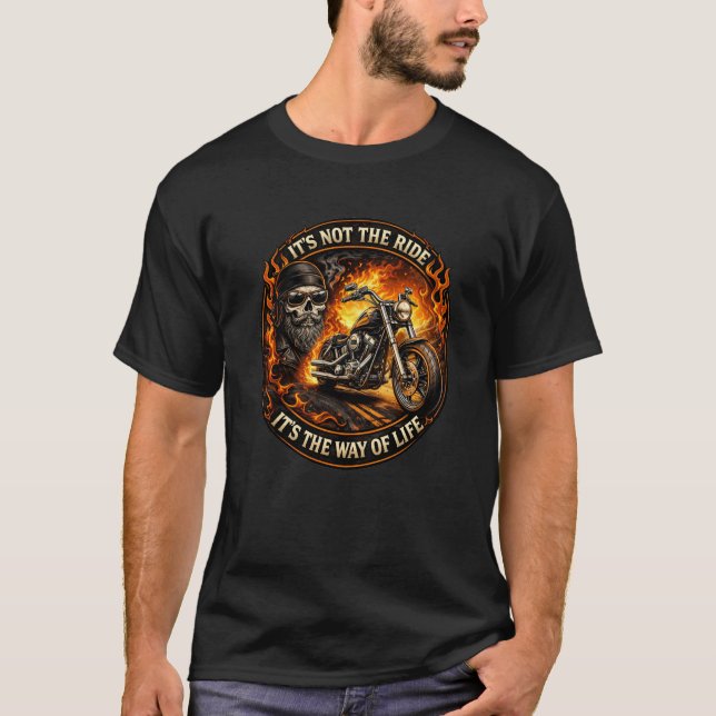 T-shirt Plus qu'un simple vélo - C'est votre identité (Devant)