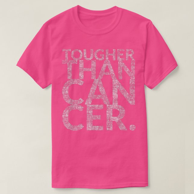 T-shirt plus résistant que le cancer (survivants d (Design devant)