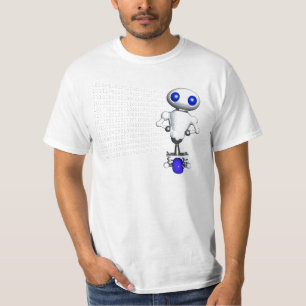T-SHIRT PLUS ROND AVEC LE CODE BINAIRE