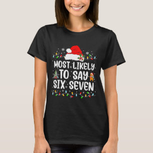 T-shirt Plus susceptible de dire 67 Six Sept Drôle 67 Noël