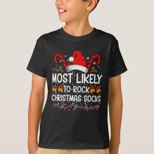 T-shirt Plus susceptible de faire du rock Chaussettes de N